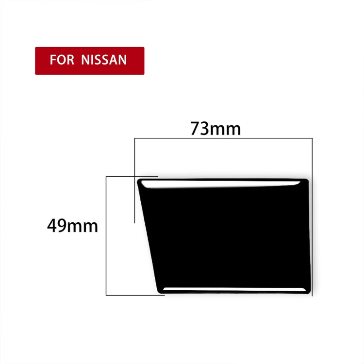 Nissan 350Z 2003-2009 Co-Pilot Storage Lock Decorative Stickers – Right Hand Drive