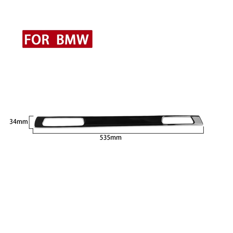 Custom Carbon Fibre Water Glass Strips Sticker for BMW 3 Series E90/E92/E93 (2005-2012) - Left Drive