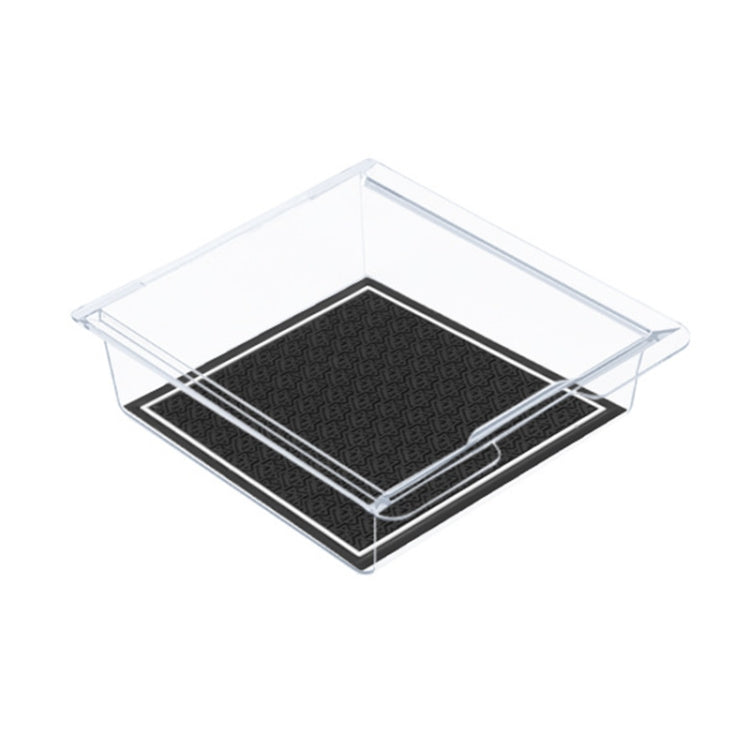 For Tesla Model Y / 3 Car Central Control Front PVC Transparent Storage Box