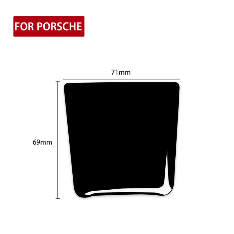 Porsche Macan 2014-2021 Battery Cover Decorative Stickers – Left and Right Drive Universal Fit