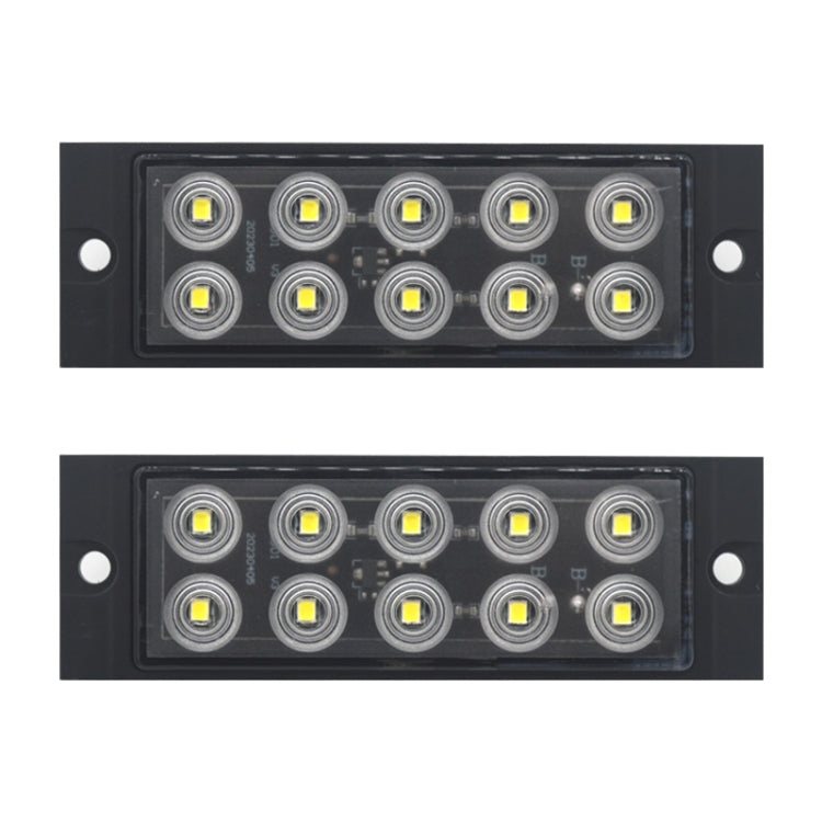 2pcs Car / Truck 10LEDs Side Marker Indicator Lights Bulb Lamp