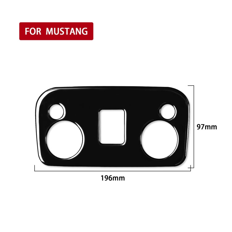 Ford Mustang 2015-2020 Car Interior Reading Light Decorative Stickers - Universal Fit for Left and Right Drive