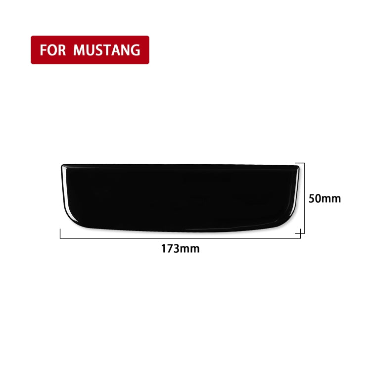 Stylish ABS Cup Holder Trim for Ford Mustang 2015-2020 - Left & Right Drive Decor Upgrade