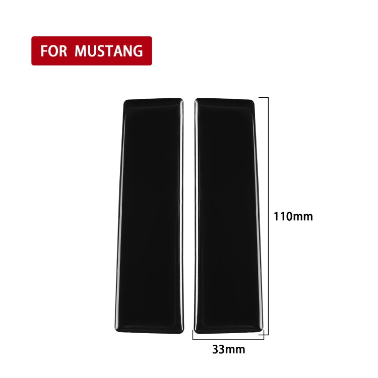 Stylish ABS Decorative Stickers for Ford Mustang 2015-2020 Central Control Trim