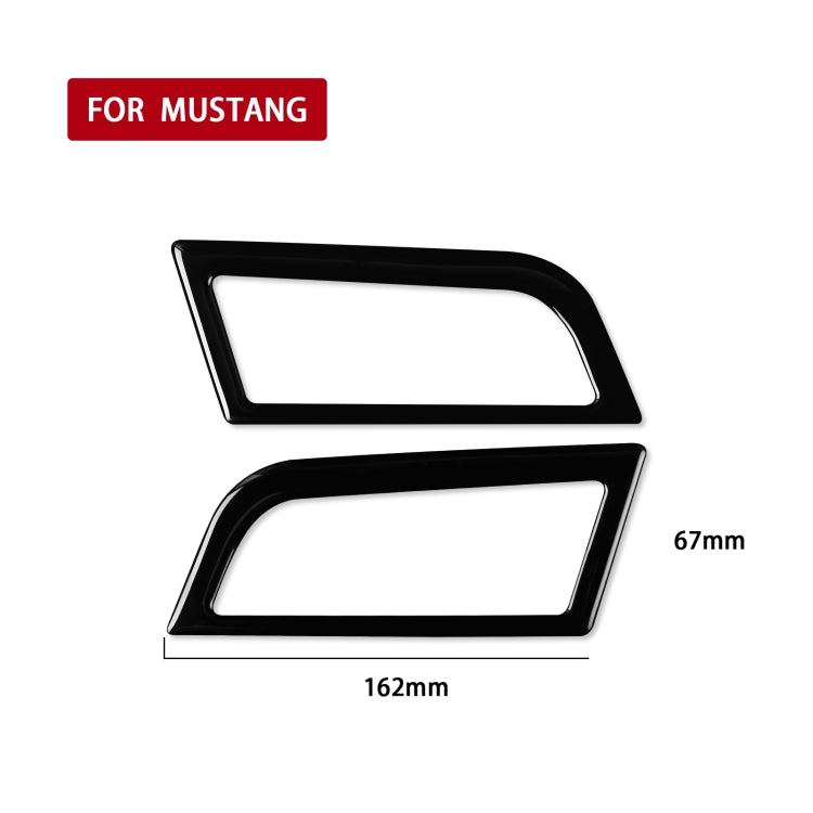 Stylish ABS Air Vent Decorative Stickers for Ford Mustang 2015-2020 – Left and Right Fit