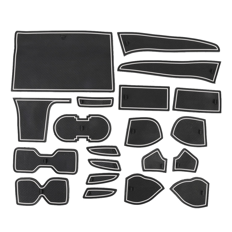 Luminous Anti-Slip Drink Holder Mats for 2016 Nissan Sylphy - Stylish Plastic Interior Enhancements