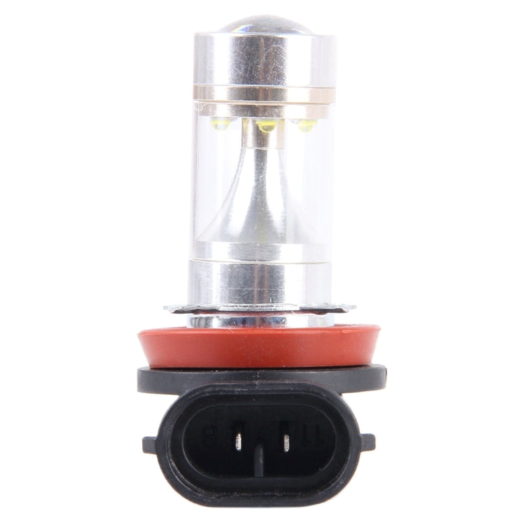 2 PCS H8/H11 30W 350 LM 6000K White Light CREE 6 LED Car Fog Light Bulb, DC 12V