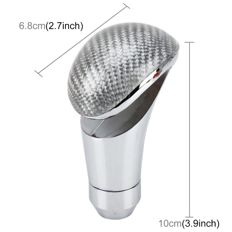 Stylish Universal Car Gear Shift Knob - Premium Auto Transmission Lever with Unique Carbon Finish