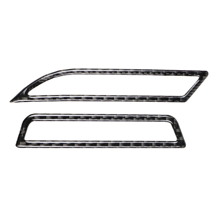 Carbon Fibre Decorative Trim Sticker for Volkswagen Golf 7 (2013-2017) Left Drive Air Outlets