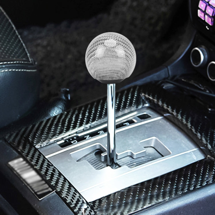 Stylish Carbon Fibre Gear Shift Knob for Manual & Automatic Vehicles