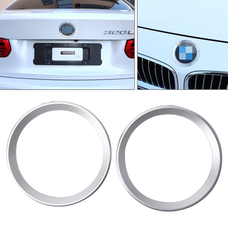 BMW 5 Series Steering Wheel Logo Ring Enhancement Kit - Premium Aluminium Alloy Trim for Stylish Car Customisation