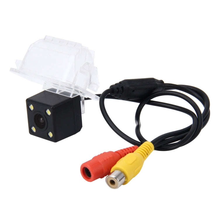 656×492 Effective Pixel NTSC 60HZ CMOS II Waterproof Car Rear View Backup Camera With 4 LED Lamps for Ford Mondeo 2010-2012 Version / Focus Hatchback 2010-2014 Version