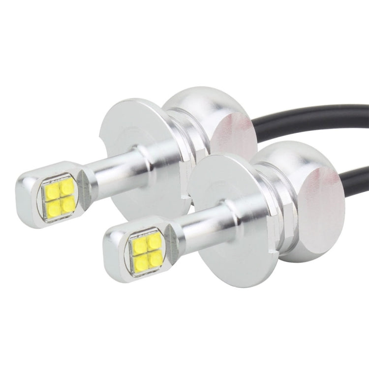 2 PCS H3 40W 800 LM 6000K 8 CREE LEDs Car Fog Lights, DC 12V