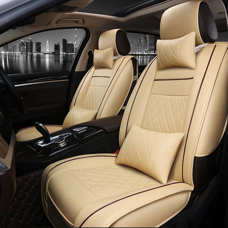 Luxury Leather Front Seat Cushion Cover for Ultimate Comfort and Style