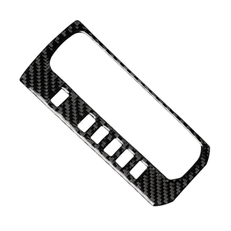Carbon Fibre Gear Selector Frame Sticker for Honda Civic 2016-2019, Left Drive