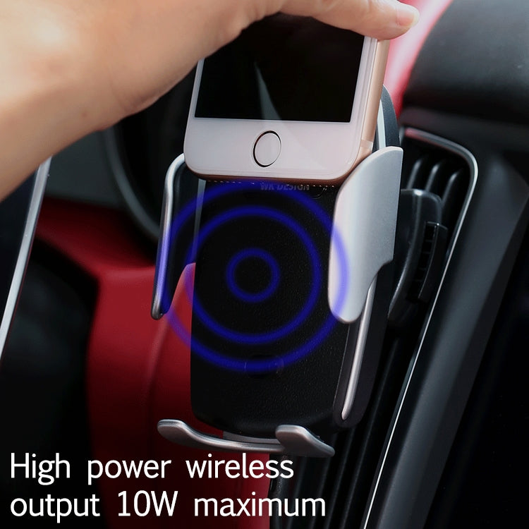WK WP-U46 Max Wireless Charger Car Air Outlet Mobile Phone Holder Bracket, WP-U46