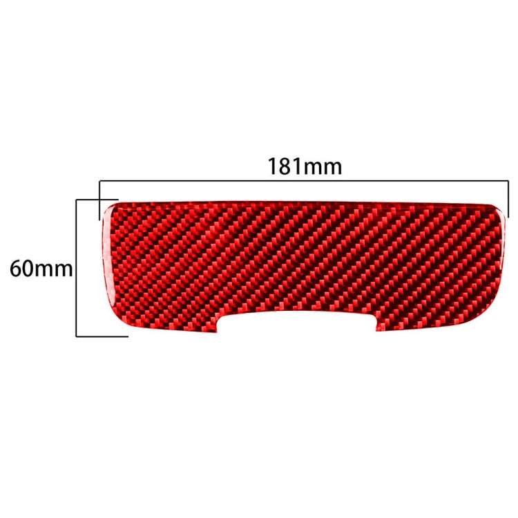 Carbon Fibre Power Outlet Cover Sticker for Chevrolet Corvette C5 (1998-2004) - Left-Hand Drive