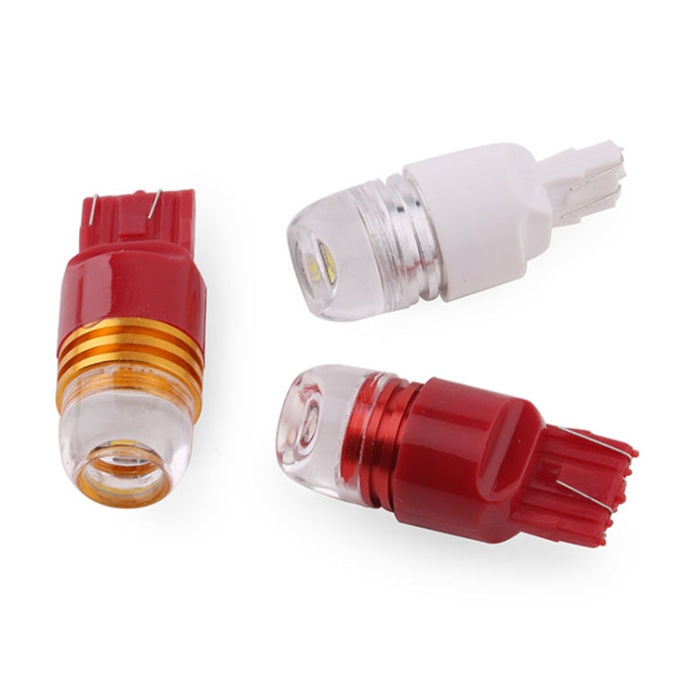 10pcs T20 3157 DC12V / 0.24W / 0.02A / 60LM Car LED Brake Light, Shell Random Color Delivery