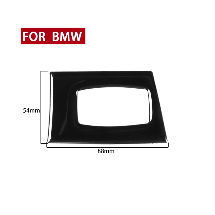 BMW 3 Series E90 2005-2012 Ignition Switch Keyhole Carbon Fibre Decorative Sticker - Left Hand Drive