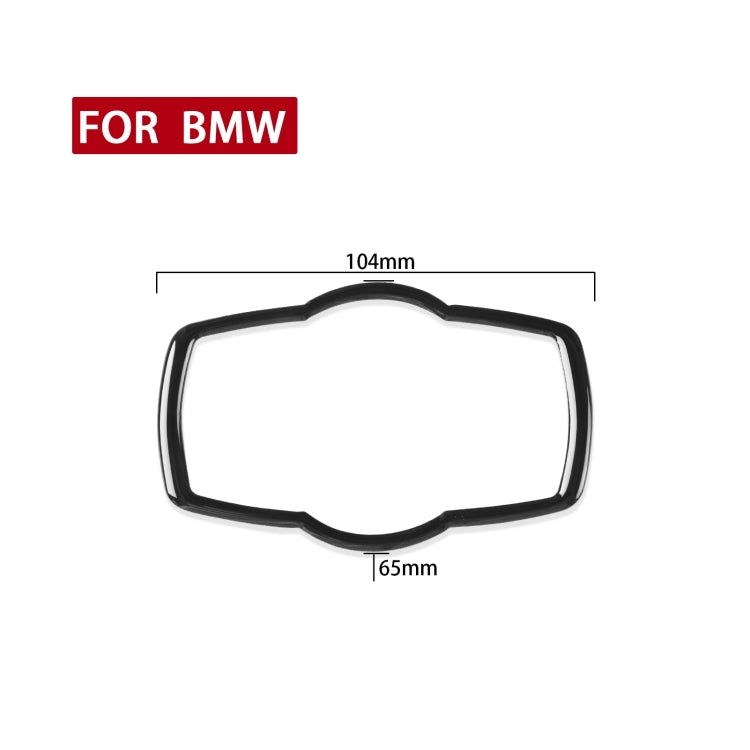 Carbon Fibre Decorative Sticker for BMW 3 Series E90 (2005-2012) Headlight Switch - Left & Right Drive Universal Fit