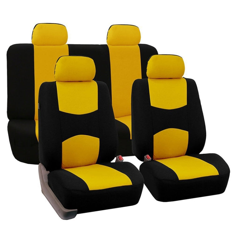 All-Season 9-Piece Anti-Slip Car Seat Cushion Set for 5-Seat Vehicles