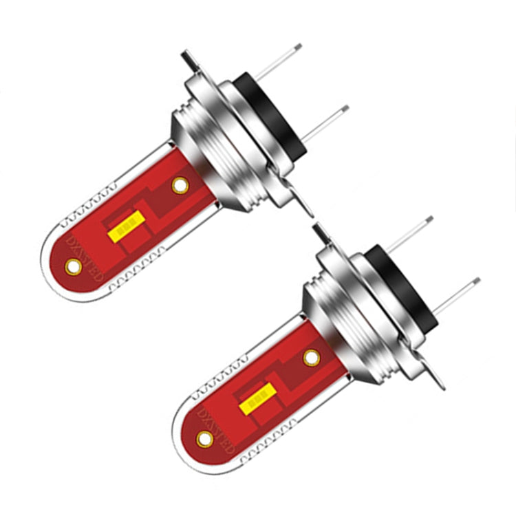 2 PCS H7 DC9-24V 7W 1200LM IP65 Car LED Fog Light