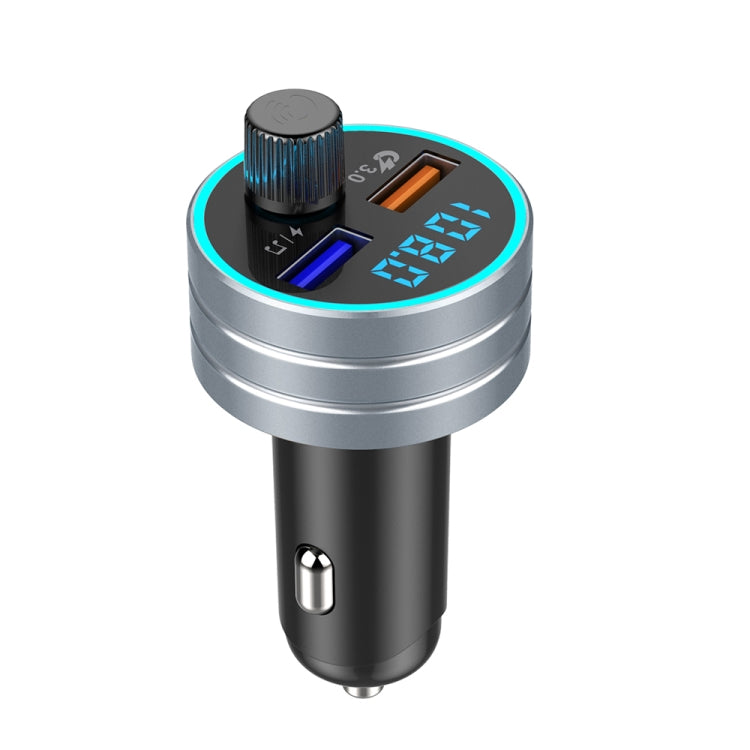 C1 Multifunctional Car Dual USB Charger MP3 Music Player Bluetooth FM Transmitter, C1 (Black), C1 (Red), C1 (Silver)