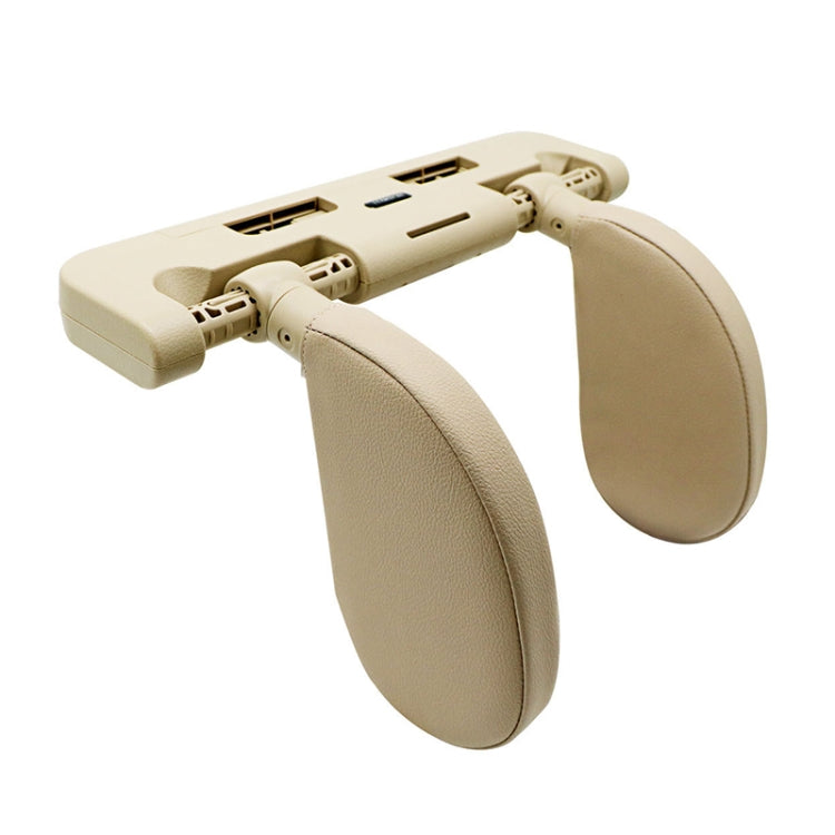 U-Shaped Adjustable Memory Foam Neck Support Cushion for Cars
