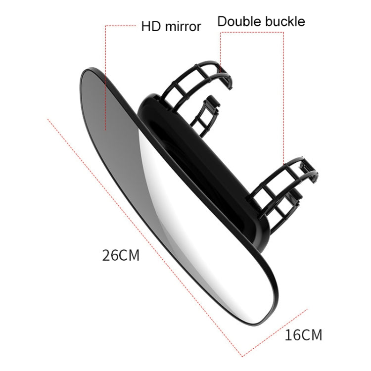 Automobile Sunshade Vanity Mirror for Enhanced Driving Safety