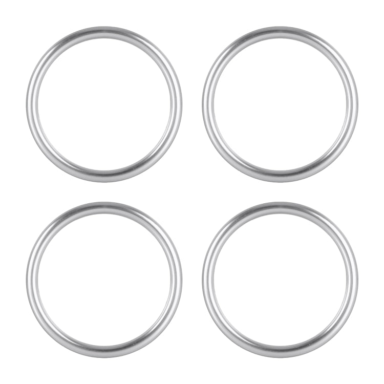 Set of 4 Premium Metal Air Conditioning Vent Rings for Audi A1