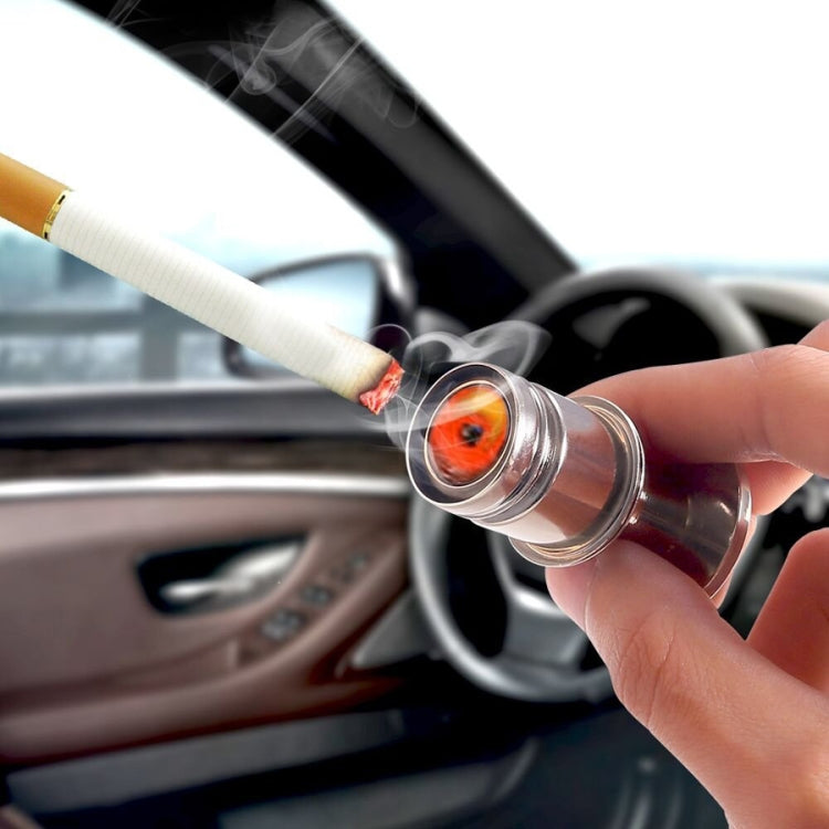 2 PCS 12V Car / Motorcycle FIRE MISSILE Letter Metal Cigarette Lighter Cigarette Butt, FIRE MISSILE