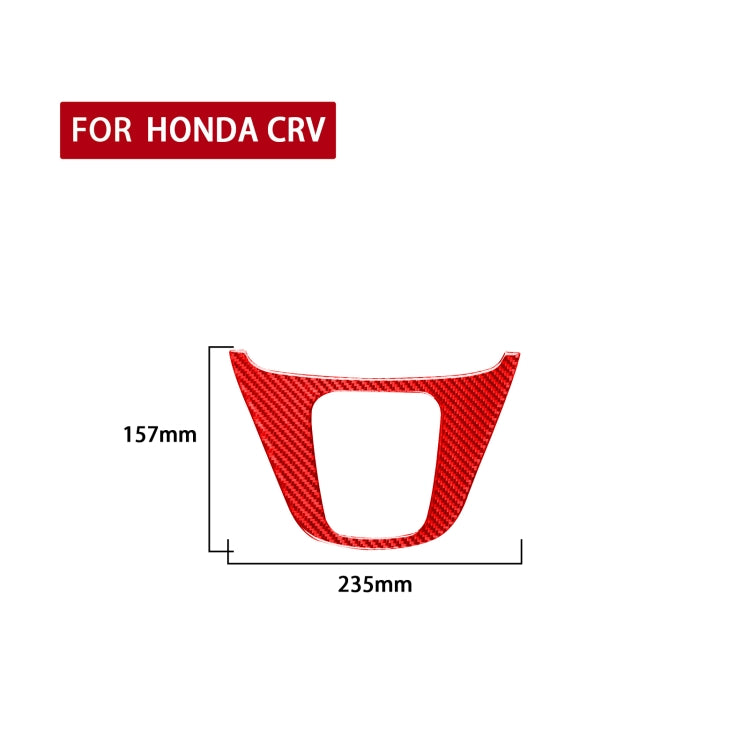 Carbon Fibre Gear Panel Trim for Honda CR-V 2007-2011 - Stylish Interior Upgrade