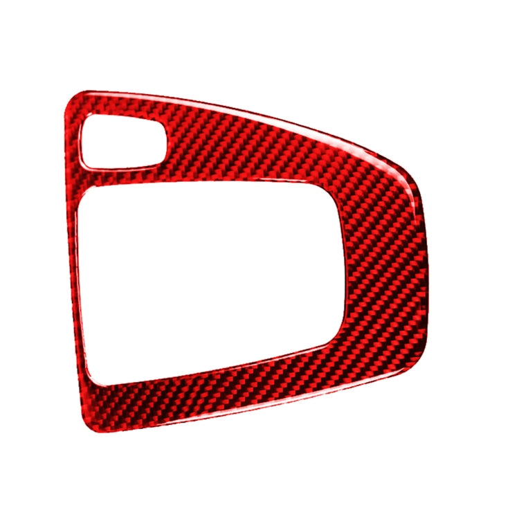 Carbon Fibre Gear Position Panel Decal for BMW 3 Series E90 (Right Hand Drive)