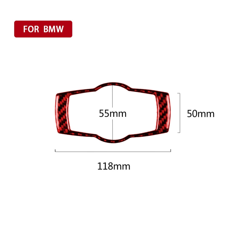 BMW 3 Series E90 Carbon Fibre Headlight Switch Decorative Sticker – Universal Left & Right Drive