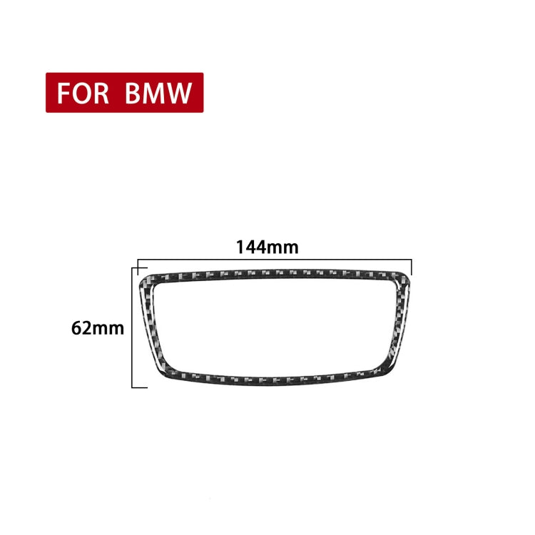 BMW F52 1 Series Sedan 2017-2019 Car Headlight Switch Carbon Fibre Trim Sticker