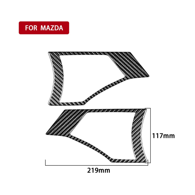 Mazda 3 Axela 2020 Car Door Speaker Frame Vinyl Decal - Left & Right Drive Stylish Upgrade