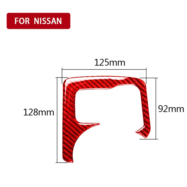 Nissan 370Z Carbon Fibre Central Control Heating Button Trim - Universal Fit for 2009+ Models