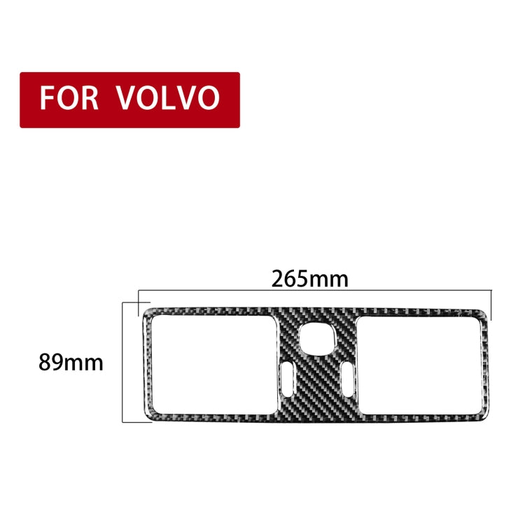 Volvo XC90 Carbon Fibre Air Vent Trim Stickers (2003-2014) - Custom Fit for Left & Right Drive