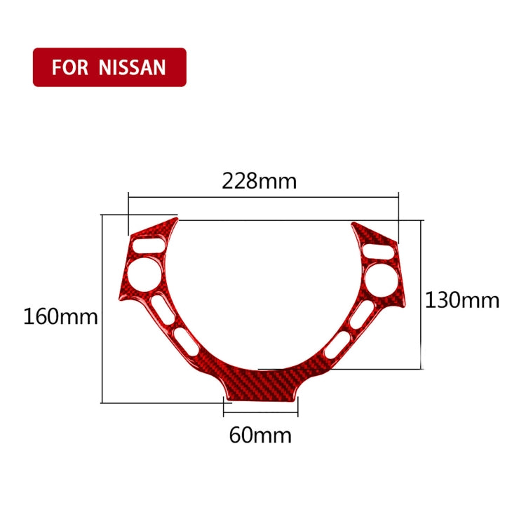 Carbon Fibre Decorative Stickers for Nissan GTR R35 Steering Wheel Buttons (2008-2016) - Universal Fit for Left and Right Drive