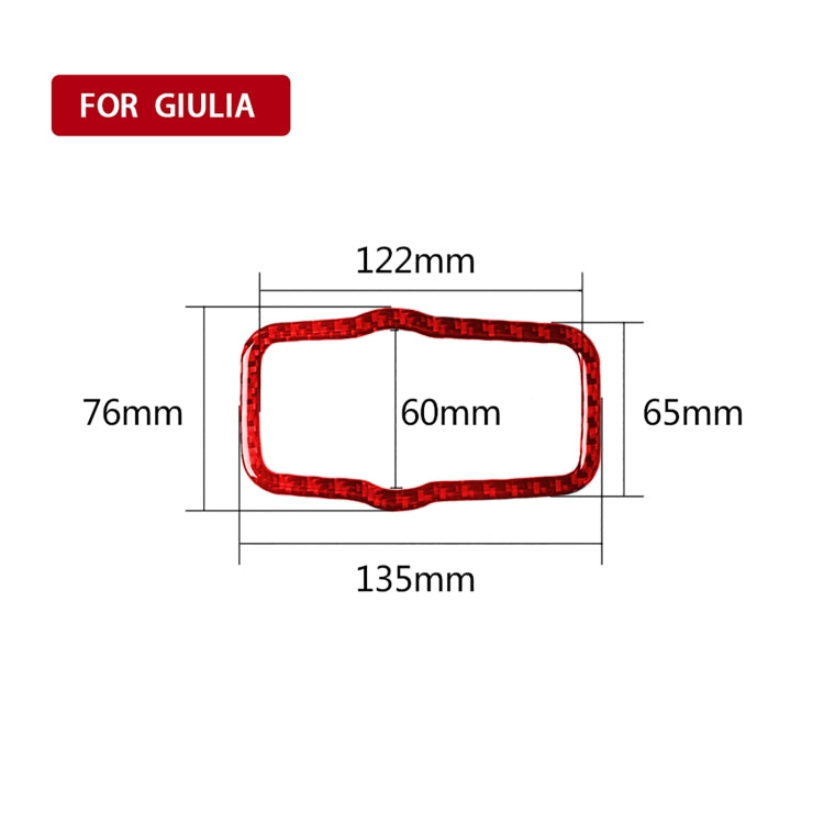 Sleek Carbon Fibre Headlight Control Panel Sticker for Alfa Romeo Giulia 2017-2019, Left-Hand Drive