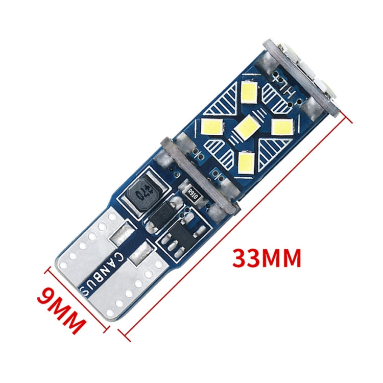 4pcs T10 DC12V / 2.52W / 0.21A / 900LM Car Clearance Light with Decoding