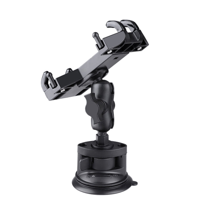 Versatile Suction Cup Phone Mount with Tripod Adapter, Steel Safety Tether & Secure Buckle