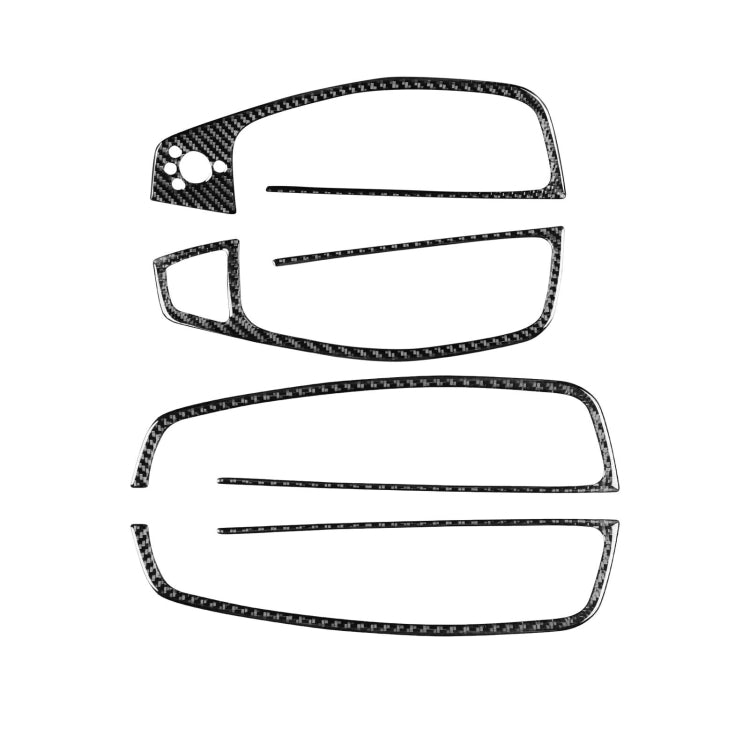 Carbon Fibre Glass Lifter Decorative Sticker for Audi A6/S6 C7 & A7/S7 2012-2018