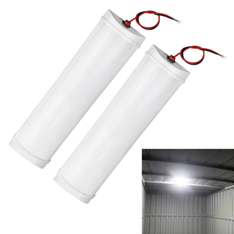 2 PCS ZS-3330 Truck LED Inside Reading Light Car Cabin Light Bar