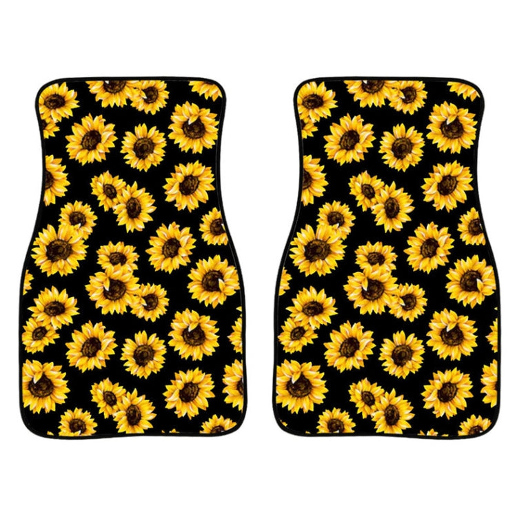 All-Weather 2-in-1 Universal Car Floor Mat Set with Stylish Patterns