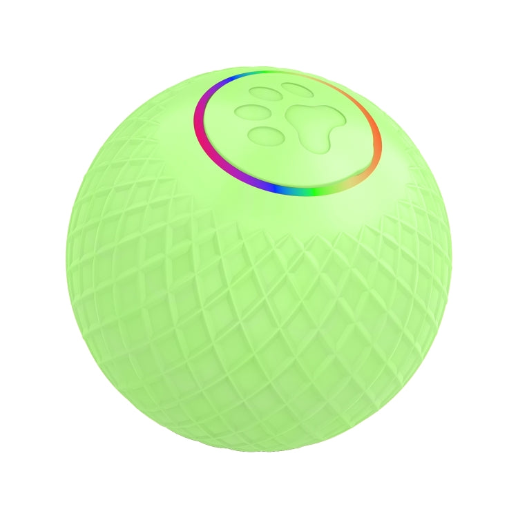 C2 5.5cm Intelligent Auto Pet Toy Cat Training Luminous Ball, No Remote Control
