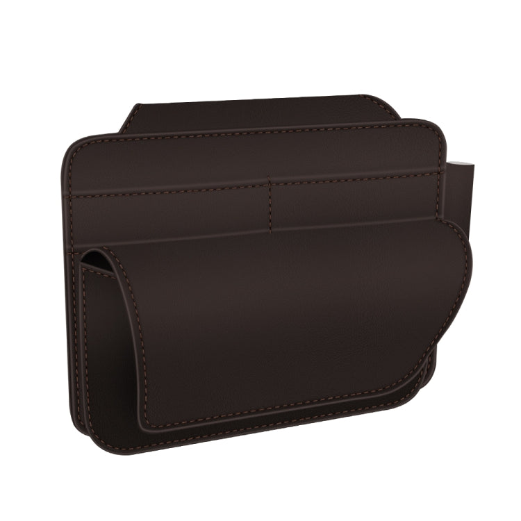 3073 Napa Texture Leather Car Removable Glasses Storage Bag