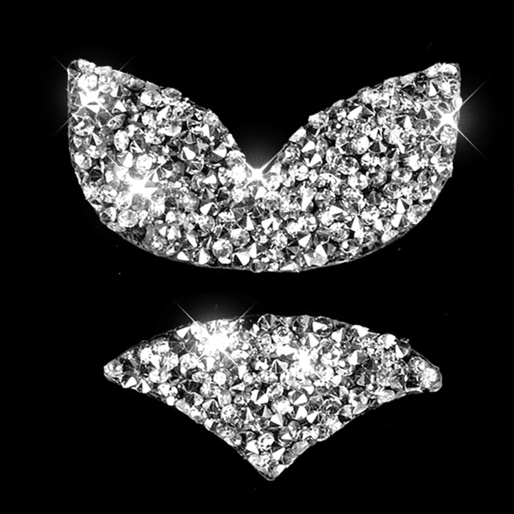 For Mazda Angksela/Atez/CX-5/CX-4 Car Steering Wheel Logo Diamond Decorative Sticker,Left and Right Drive Universal