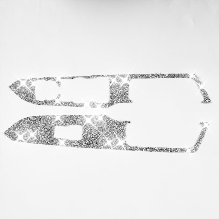 Car Door Lift Panel A Diamond Decoration Sticker, Right Drive