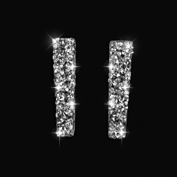 Car Gear Handle Side Diamond Decoration Sticker, Left and Right Drive